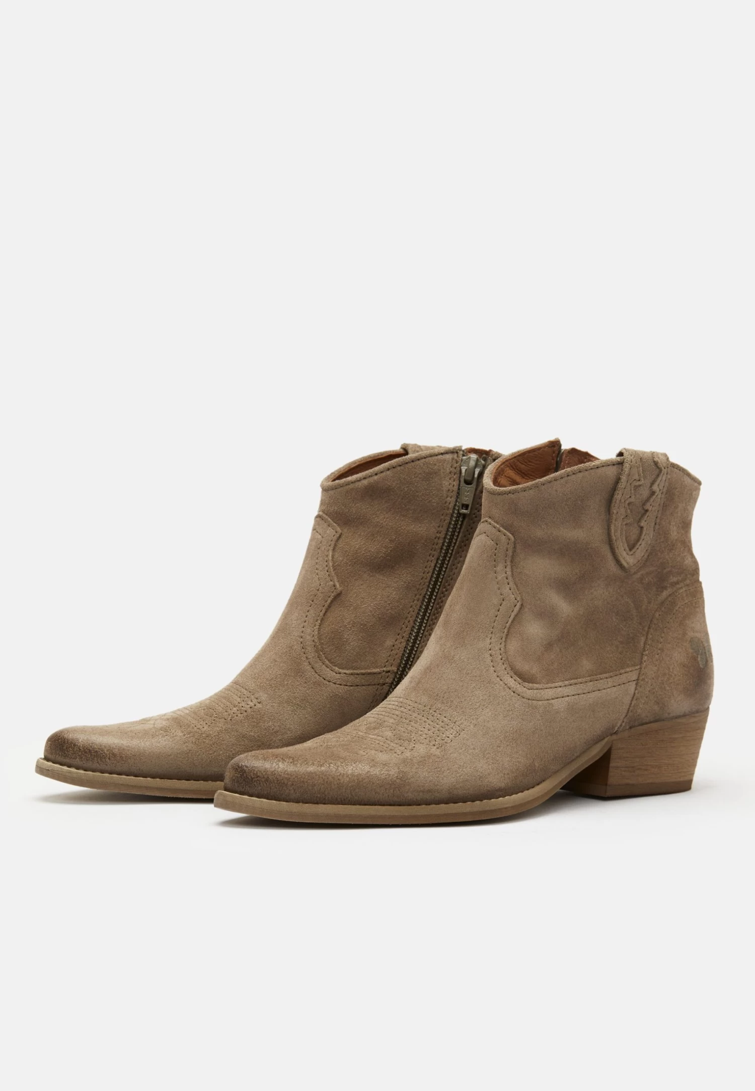 Felmini West - Cowboy-/Bikerlaarsjes - Marvin Lead Grey 5 Felmini West - Cowboy-/Bikerlaarsjes - Marvin Lead Grey - Afbeelding 3