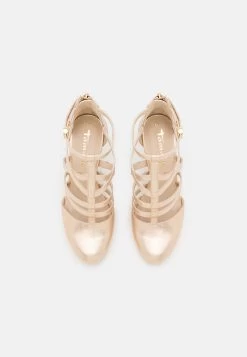 Tamaris Plateaupumps - Light Gold Glam -Schoenenwinkel 01026c6161c54f438d0b29f8d043c5e6