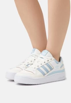 Schoenenwinkel 24 Adidas Originals Forum Bold Stripes W - Sneakers Laag - Off White/Clear Sky/White