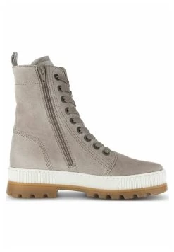 Gabor Comfort Veterboots - Kiesel -Schoenenwinkel 253bc9153992426181b9ffaed7accc3a