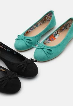 Anna Field 2 Pack - Ballerina'S - Mint/Black -Schoenenwinkel 268f697da350486c9c3a77aa509f55a3