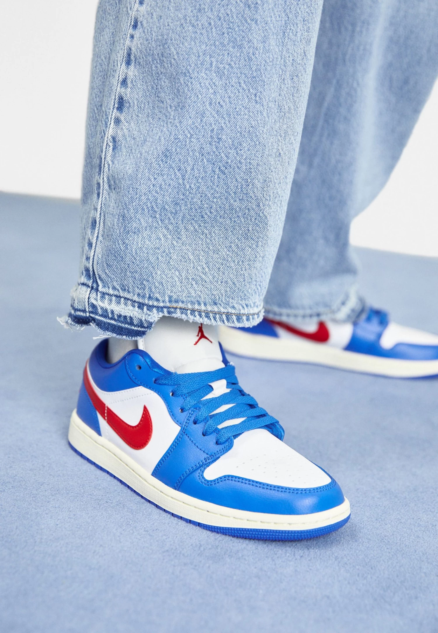 Air Jordan 1- Sneakers Laag - Sport Blue/Gym Red/White/Sail 4 Air Jordan 1- Sneakers Laag - Sport Blue/Gym Red/White/Sail - Afbeelding 2