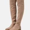 Anna Field Overknee Laarzen - Beige 1 Anna Field Overknee Laarzen - Beige -Schoenenwinkel 3c1a3d7da9b448c191d21c00d9ce4ebe