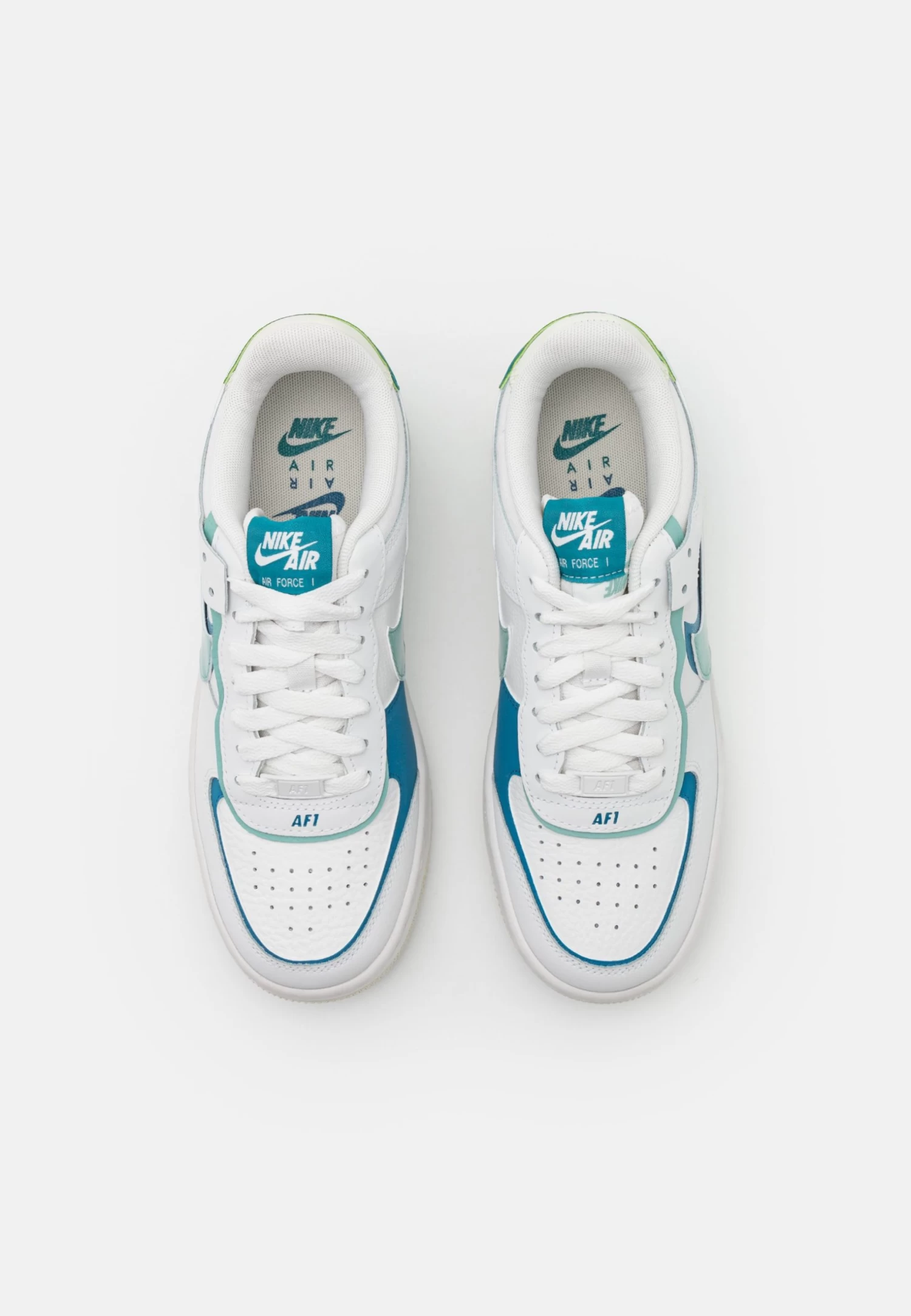 Nike Sportswear W Af1 Shadow - Sneakers Laag - Summit White/Mineral/Industrial Blue/Geode Teal/Sea Glass 8 Nike Sportswear W Af1 Shadow - Sneakers Laag - Summit White/Mineral/Industrial Blue/Geode Teal/Sea Glass - Afbeelding 6
