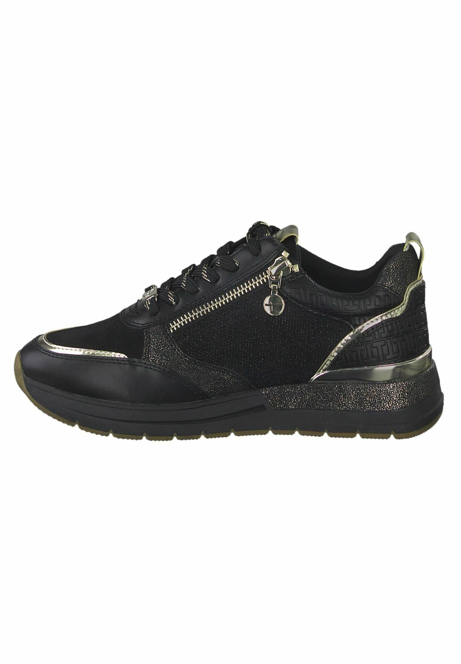 Tamaris Sneakers Laag - Black Gold 3 Tamaris Sneakers Laag - Black Gold