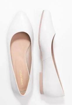 Anna Field Leather - Ballerina'S - White -Schoenenwinkel 5349e423a8294b93817ed324fcb669a4