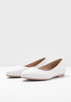 Anna Field Leather - Ballerina'S - White -Schoenenwinkel 5fa0643b433d408caa3b4cbb92838547