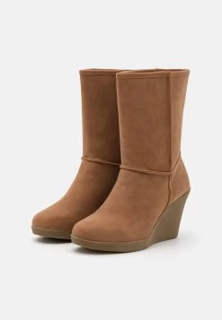 Anna Field Winter Boot - Enkellaarsjes Met Sleehak - Cognac 10 Anna Field Winter Boot - Enkellaarsjes Met Sleehak - Cognac -Schoenenwinkel 64d45de883534e7f974d195c7e051ad9