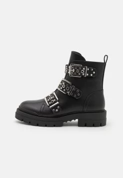 Guess Obian - Cowboy-/Bikerlaarsjes - Black