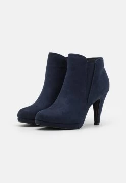 Anna Field Enkellaarsjes Met Hoge Hak - Dark Blue 10 Anna Field Enkellaarsjes Met Hoge Hak - Dark Blue -Schoenenwinkel 6958e58029384df2844b70d9d031e723