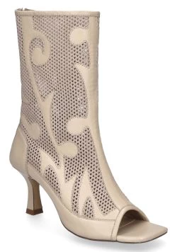 Gerry Weber Civita 09 - Cowboy-/Bikerlaarsjes - Creme -Schoenenwinkel 86d42b64dc554811bcddc2e88743ac7c