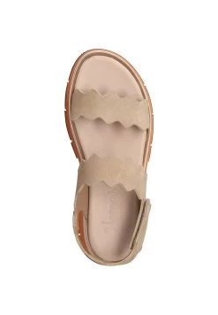 Sandalen Met Plateauzool - Beige -Schoenenwinkel 8f3525b6e6894b5597ffe38ef9cf352f