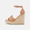 Steve Madden Sivian - Sandalen Met Hoge Hak - Camel -Schoenenwinkel 9640fea037a64bd2a36036646ef8f0ba