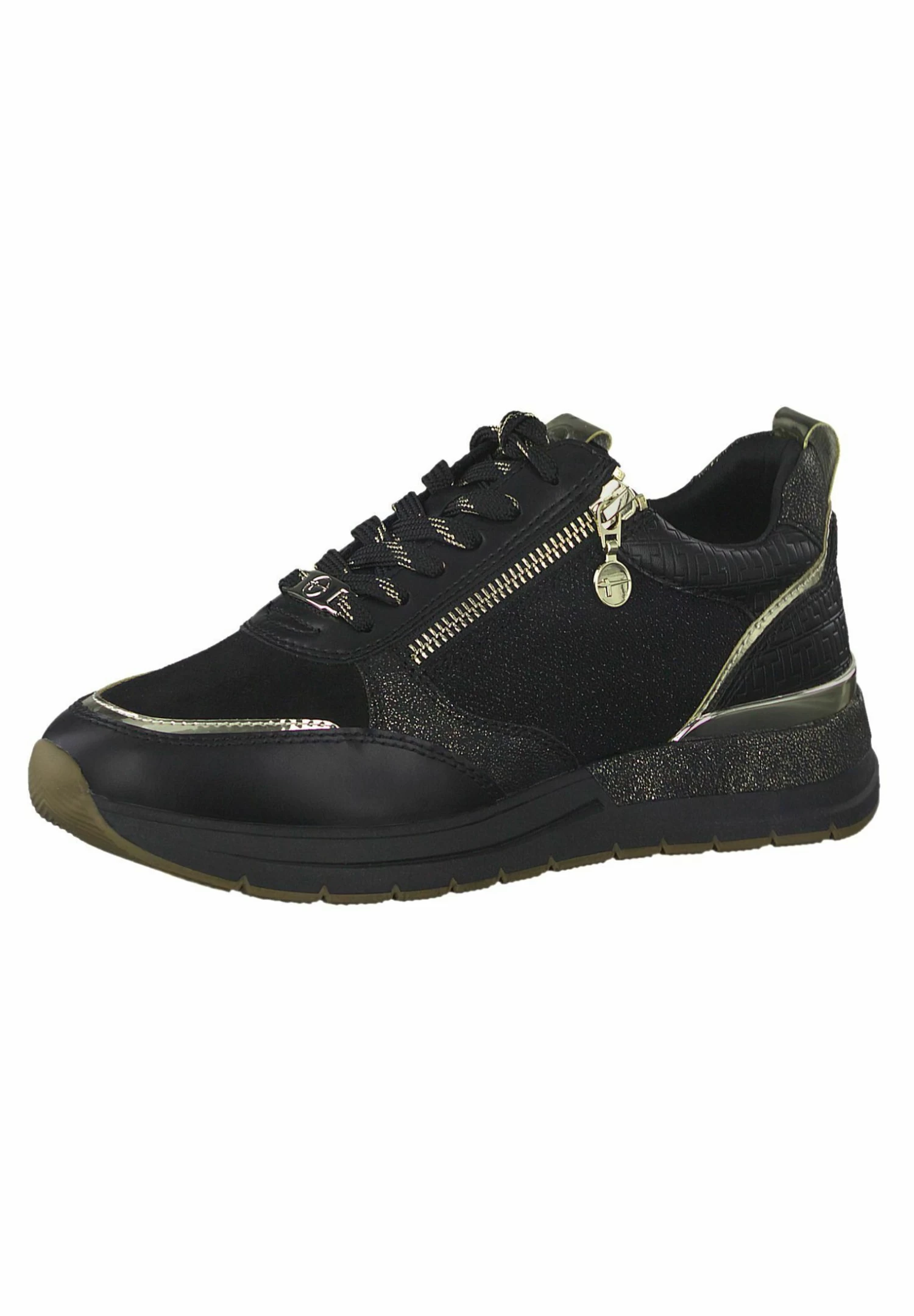 Tamaris Sneakers Laag - Black Gold 4 Tamaris Sneakers Laag - Black Gold - Afbeelding 2