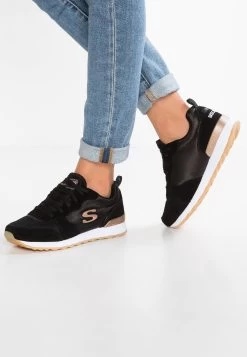 Schoenenwinkel 20 Skechers Sneakers Laag - Black /Rose Gold