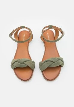 Anna Field Leather - Sandalen - Khaki -Schoenenwinkel 9a88df08c5874fc2bfff3b2e487eff3d