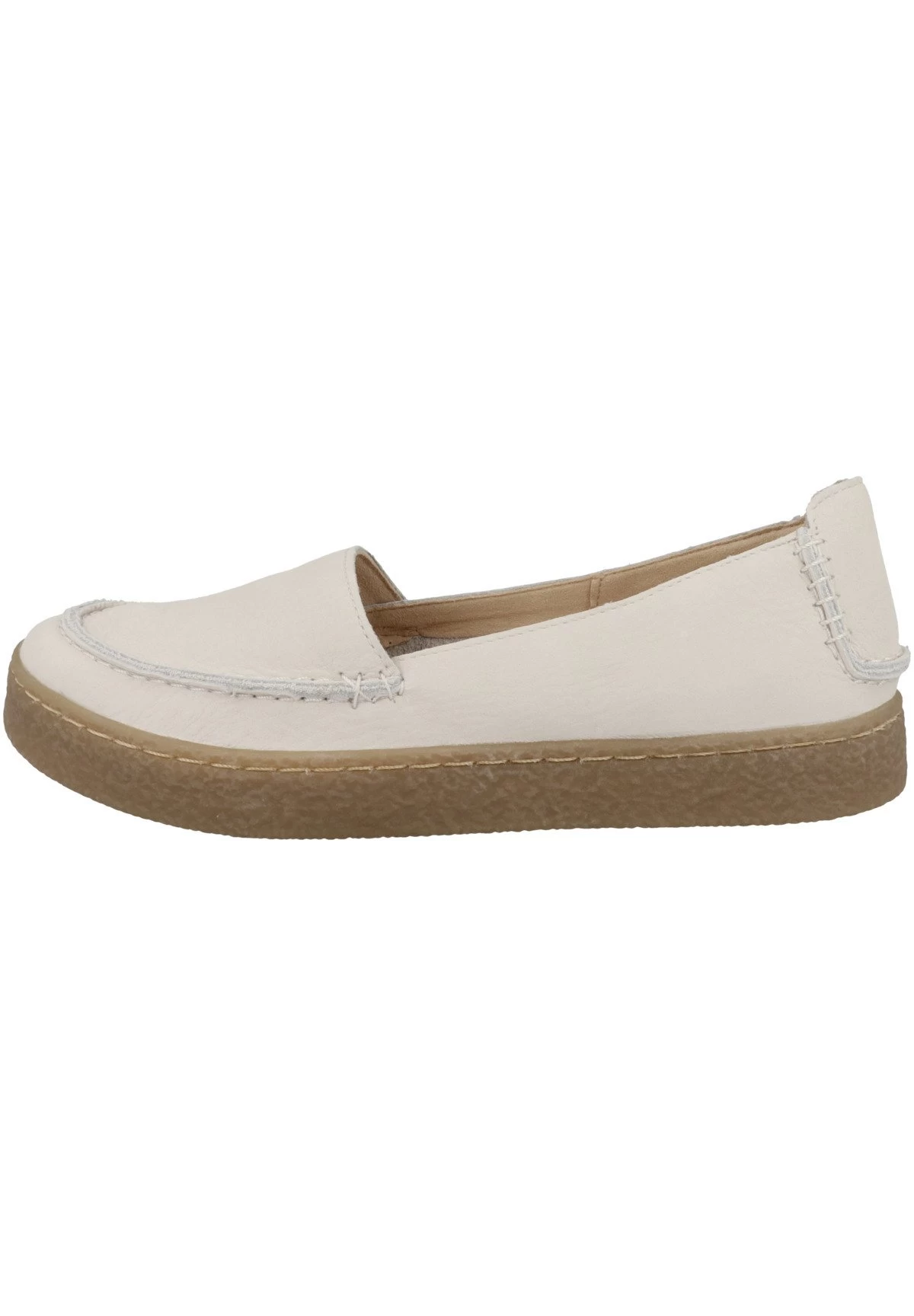 Clarks Barleigh - Instappers - Off White Leather 3 Clarks Barleigh - Instappers - Off White Leather