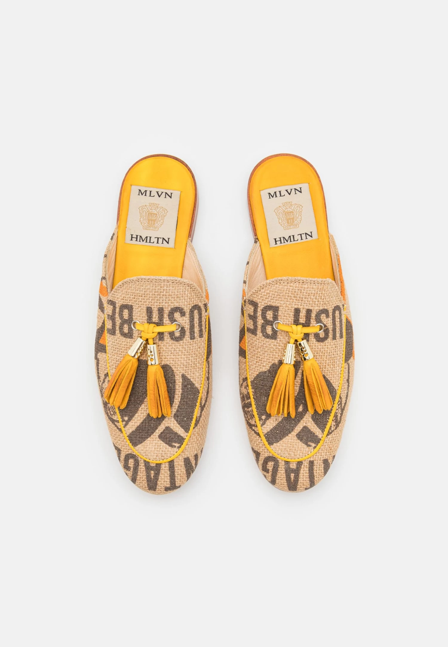 MELVIN & HAMILTON Scarlett- Muiltjes - Coffee/Sun/Goldd/Beige/Natural 8 MELVIN & HAMILTON Scarlett- Muiltjes - Coffee/Sun/Goldd/Beige/Natural - Afbeelding 6