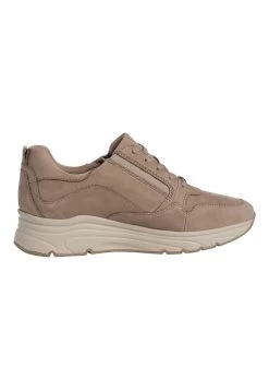 Tamaris Pure Relax - Sneakers Laag - Taupe Nubuc -Schoenenwinkel aa58c415ae114c518ddf50a072a1bcf3