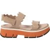 Sandalen Met Plateauzool - Beige -Schoenenwinkel ac37d685290c41dbaad38d74a6a66dc3