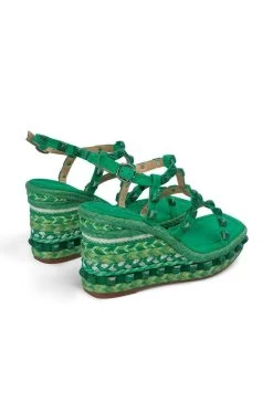 Alma En Pena Zavala - Sandalen Met Sleehak - Verde Oscuro 7 Alma En Pena Zavala - Sandalen Met Sleehak - Verde Oscuro -Schoenenwinkel add656f46e0d4976a8ecb68b8021a5d5