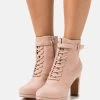 Veterboots - Light Pink 1 Veterboots - Light Pink -Schoenenwinkel ae24a3aa17a14e2b8b3a060160935e11