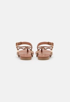Anna Field Teensandalen - Cognac/Gold -Schoenenwinkel b20be9afd3644b9c954e17b8ff6ab093
