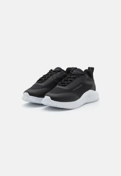 Calvin Klein Jeans Eva Runner Laceup - Sneakers Laag - Black/White -Schoenenwinkel c258a855353849e184efdfa8abbcab9e