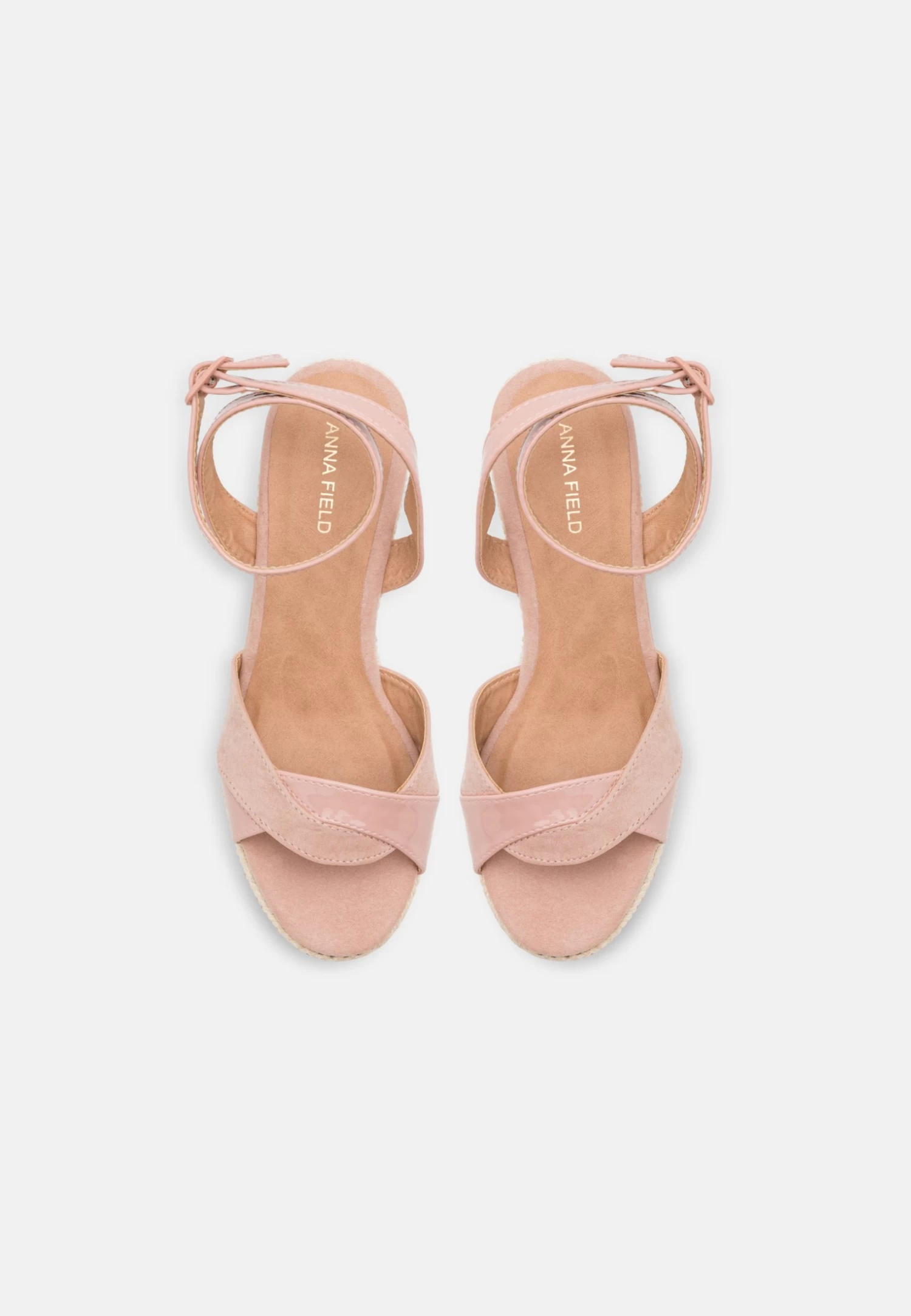Anna Field Sandalen Met Sleehak - Light Pink 8 Anna Field Sandalen Met Sleehak - Light Pink - Afbeelding 6