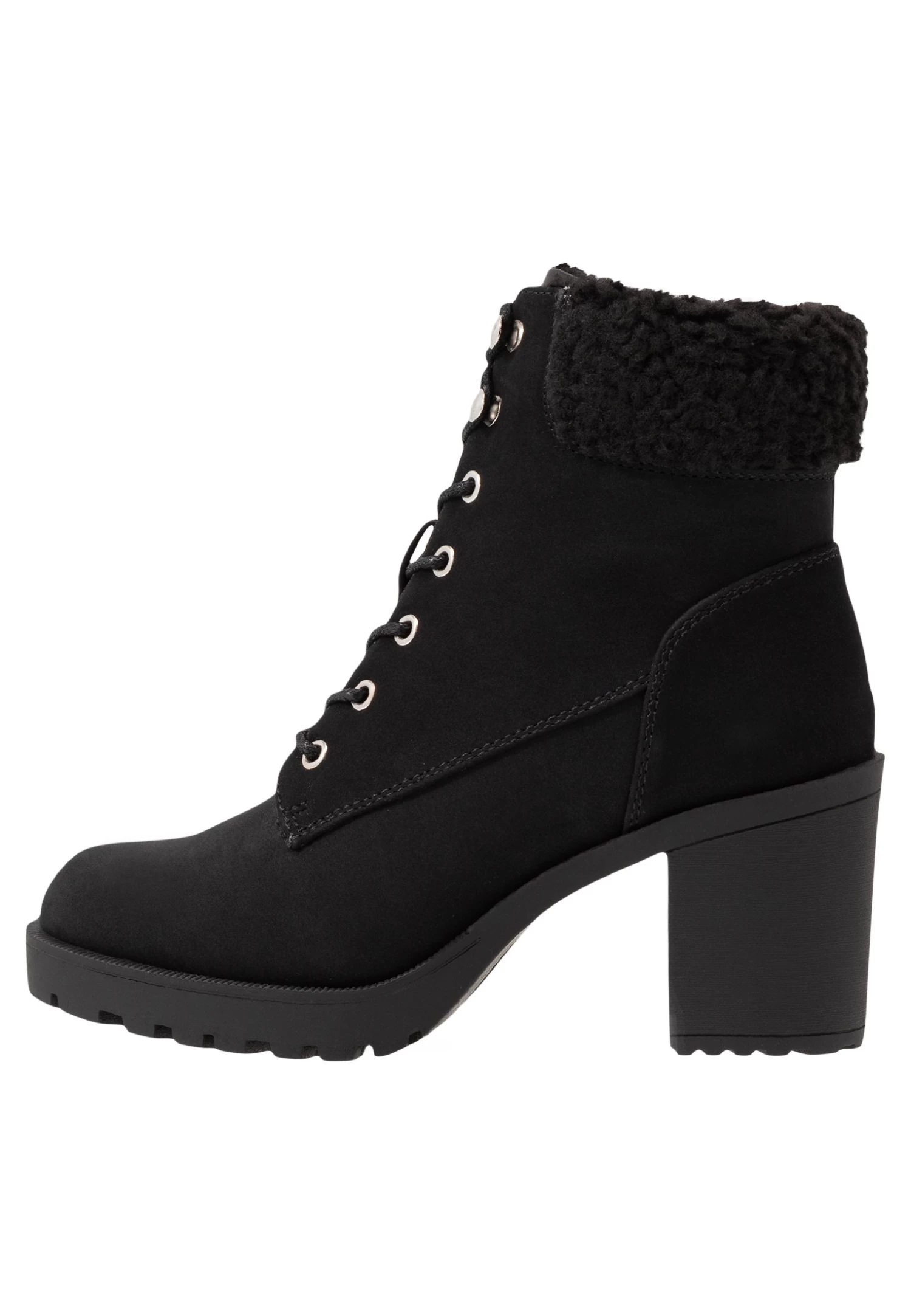 Anna Field Winter Boot - Enkellaarsjes Met Plateauzool - Black 3 Anna Field Winter Boot - Enkellaarsjes Met Plateauzool - Black - Afbeelding 2