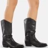 Cowboy-/Bikerlaarzen - Black -Schoenenwinkel cd57abfe2f10491a838f77259d5f6301