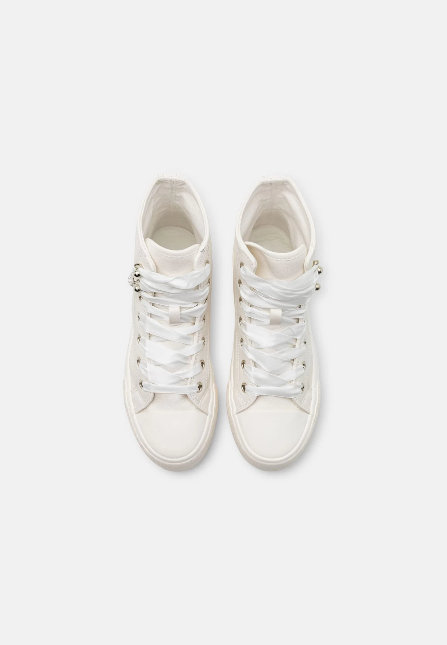 Anna Field Sneakers Hoog - White 8 Anna Field Sneakers Hoog - White - Afbeelding 6