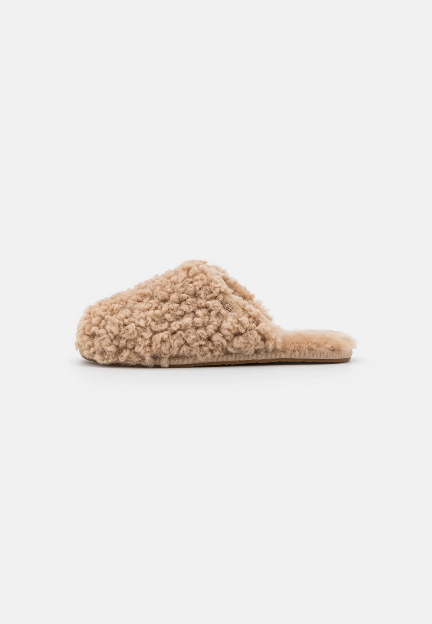 Ugg Maxi Curly Slide - Pantoffels - Sand 4 Ugg Maxi Curly Slide - Pantoffels - Sand - Afbeelding 2