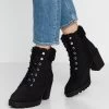 Anna Field Winter Boot - Enkellaarsjes Met Plateauzool - Black -Schoenenwinkel e1d63faadbe5493aae8ee5fe1252755c