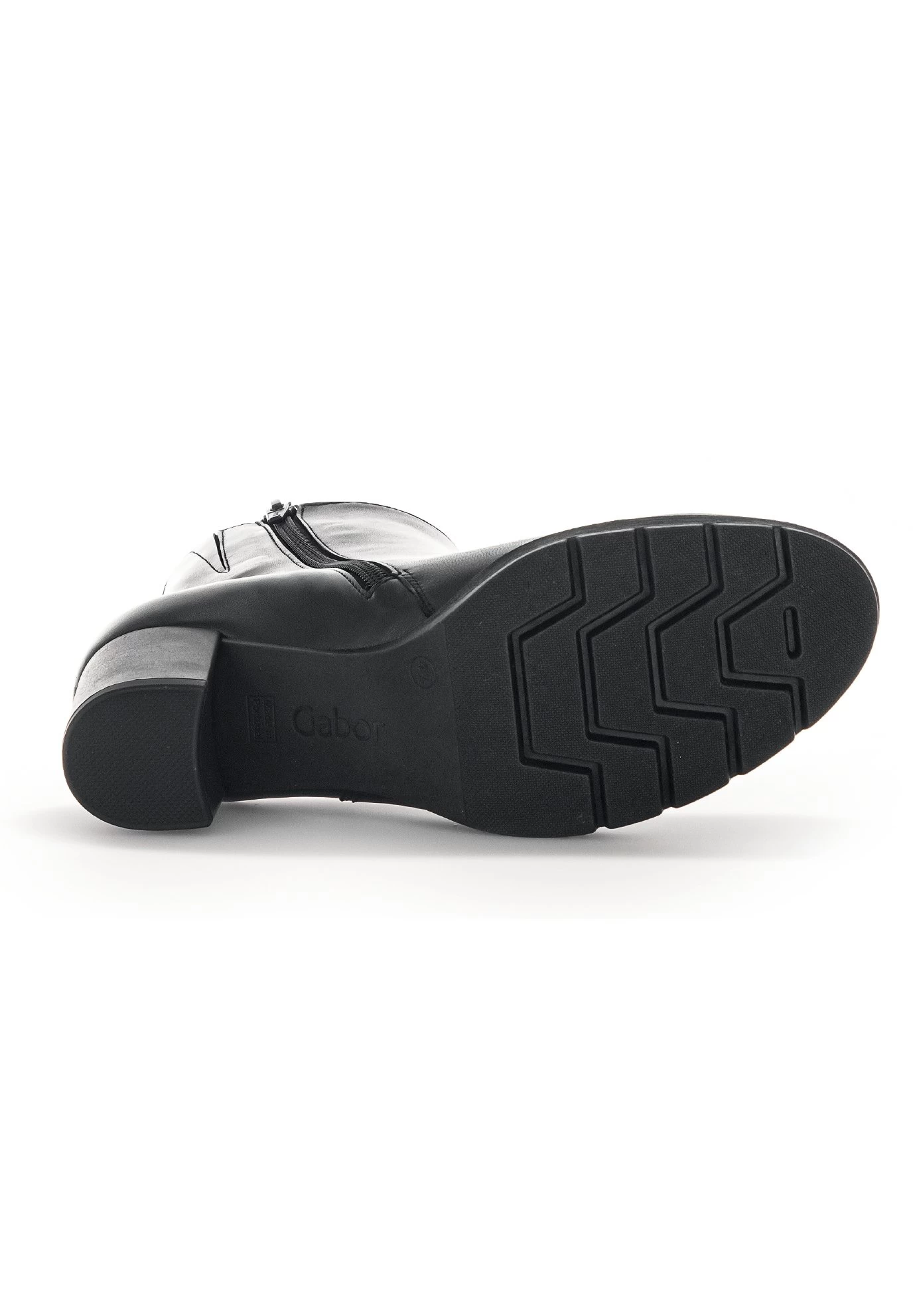 Gabor Comfort Korte Laarzen - Schwarz Mel 6 Gabor Comfort Korte Laarzen - Schwarz Mel - Afbeelding 4