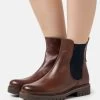 Gabor Comfort Korte Laarzen - Dark Brown -Schoenenwinkel f3d252952e874c4b85b338284c825fba