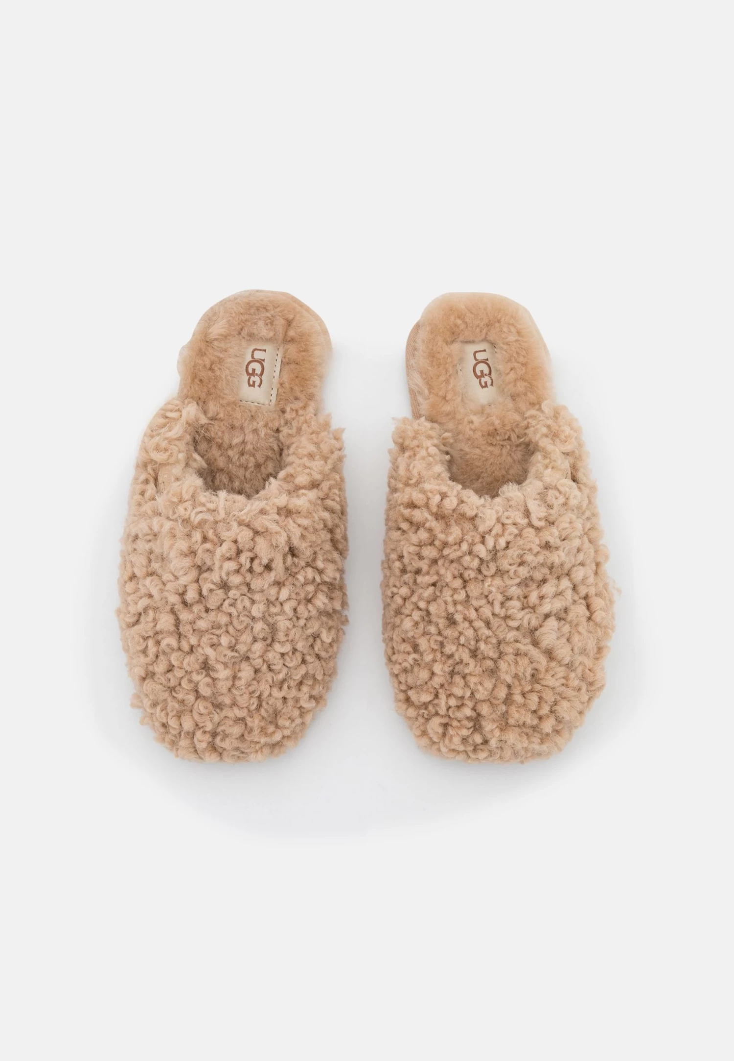 Ugg Maxi Curly Slide - Pantoffels - Sand 8 Ugg Maxi Curly Slide - Pantoffels - Sand - Afbeelding 6
