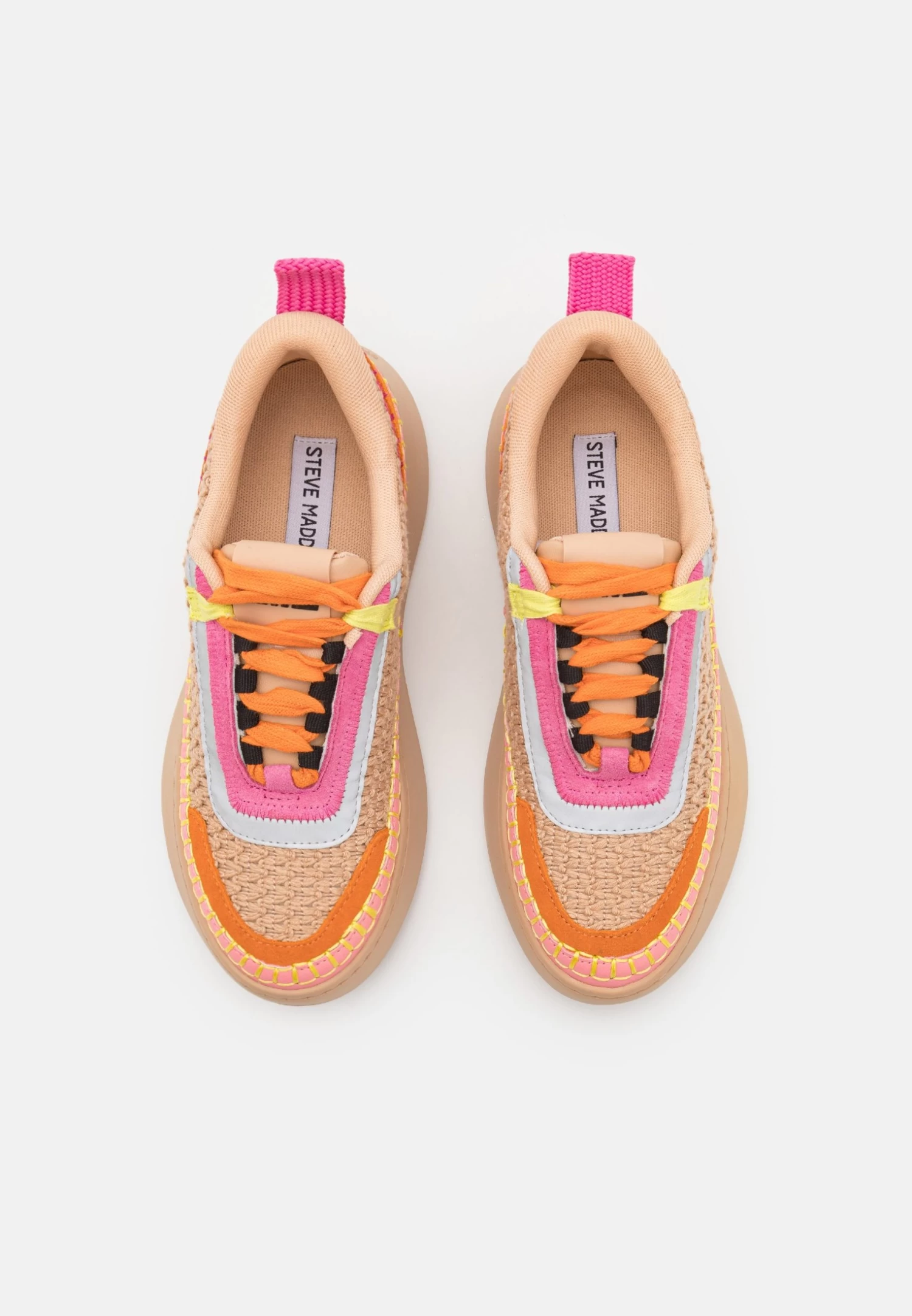 Steve Madden Doubletake - Sneakers Laag - Natural/Orange 7 Steve Madden Doubletake - Sneakers Laag - Natural/Orange - Afbeelding 5